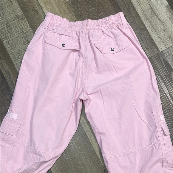 Mecca Pink Cargo Women Jeans - Picture 3 of 5